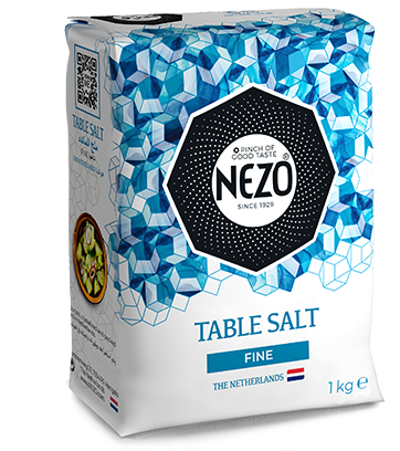 Table salt fine 1kg Paper bag
